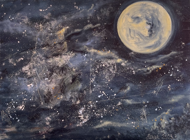 Painting for sale online - The CAT Nebula