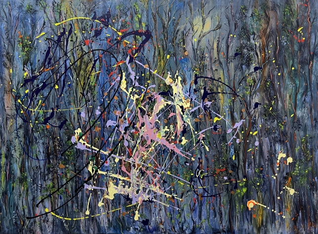 Painting for sale online - The Magical Forest and its Inhabitants