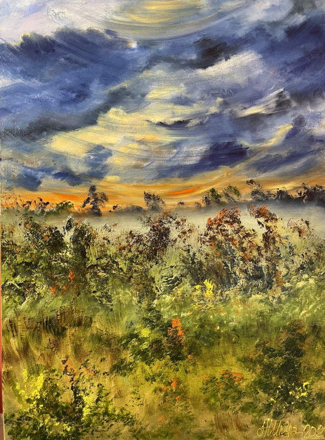 Painting for sale online - Sunset