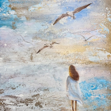 Painting for sale online - Breath of the Light of Love
