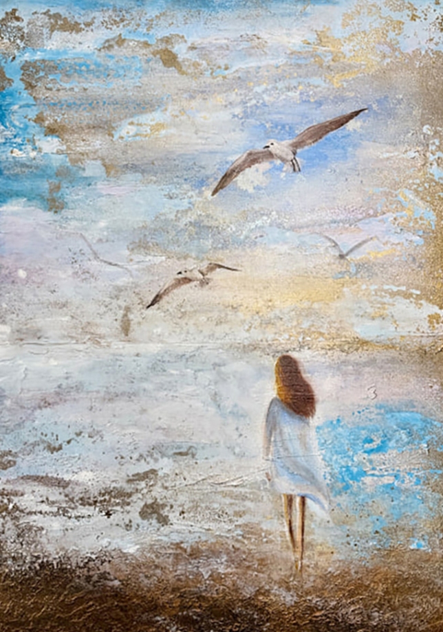 Painting for sale online - Breath of the Light of Love