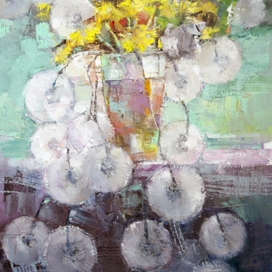 Painting for sale online - Weightless fluff