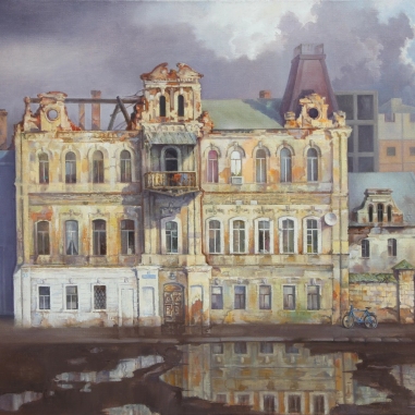 Painting for sale online - House in the Embankment