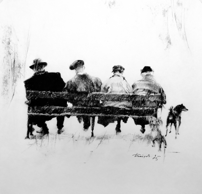 Painting for sale online - Neighbors