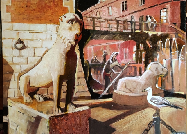 Painting for sale online - Arsenal Venice 