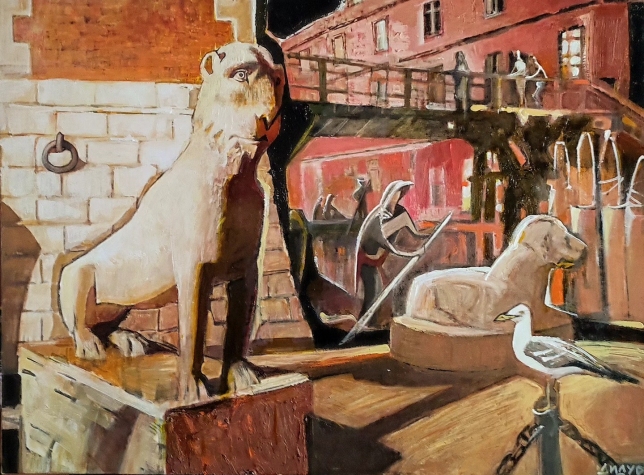 Painting for sale online - Arsenal Venice 