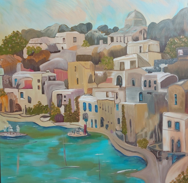 Painting for sale online - Remembering Dagestan