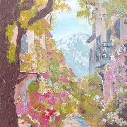 Painting for sale online - Streets of Italy