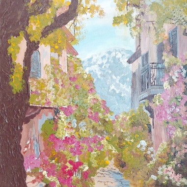 Painting for sale online - Streets of Italy