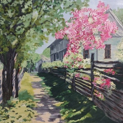 Painting for sale online - On the outskirts of Moscow