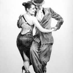 Painting for sale online - Tango!