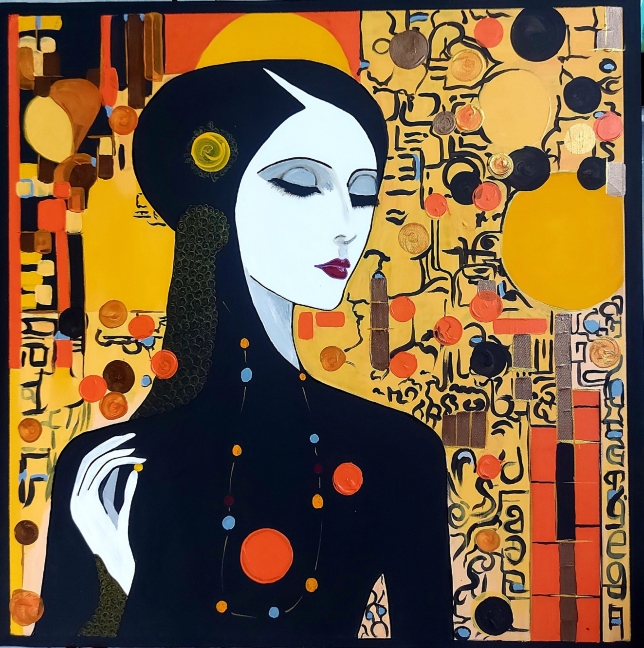 Painting for sale online - Anastasia