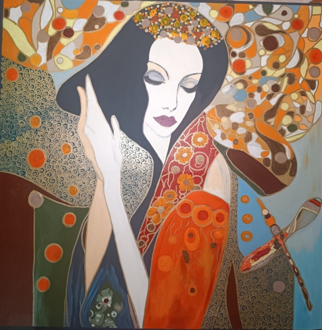 Painting for sale online - Dragonfly
