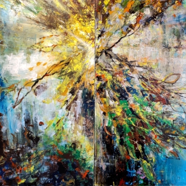 Painting for sale online - The mood of autumn