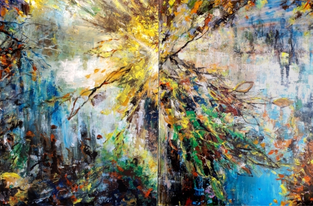 Painting for sale online - The mood of autumn