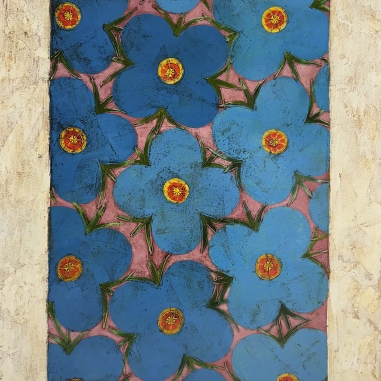 Painting for sale online - Sea forget-me-nots