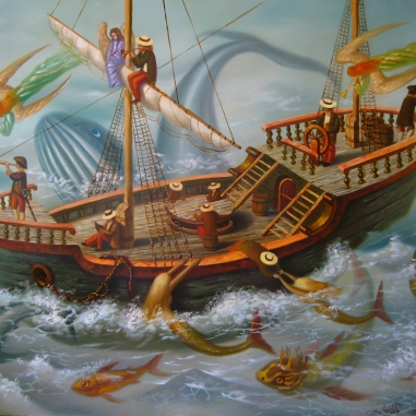 Painting for sale online - In uncharted waters
