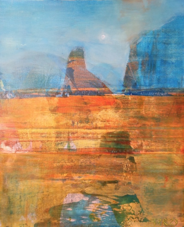 Painting for sale online - Sun in the ice