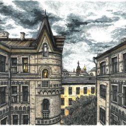 Painting for sale online - Petersburg melancholy