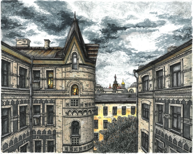 Painting for sale online - Petersburg melancholy