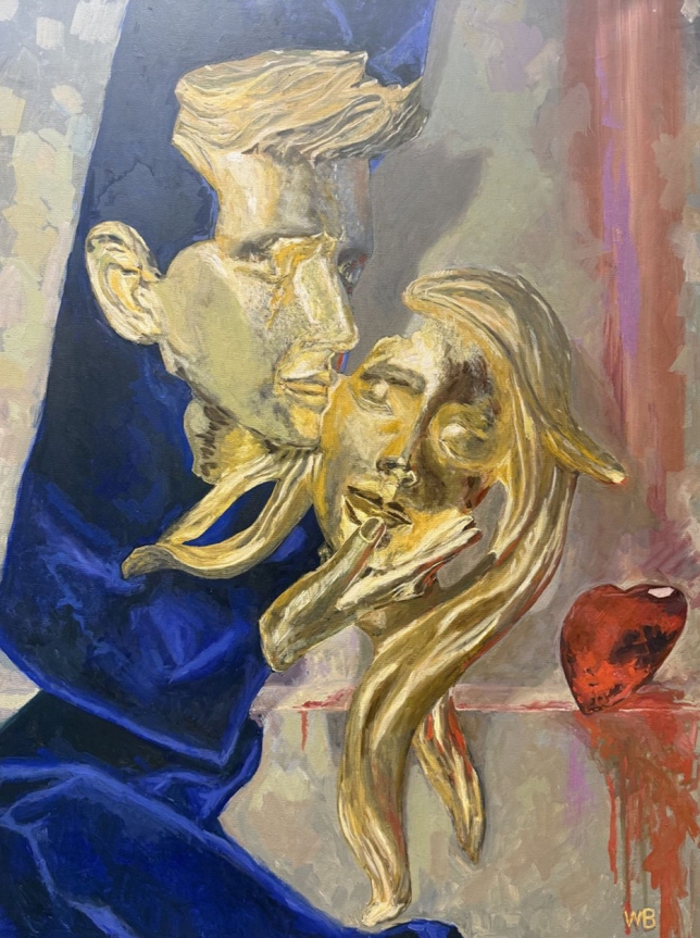 Painting for sale online - Ruby