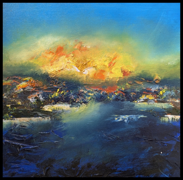 Painting for sale online - Sunrise 
