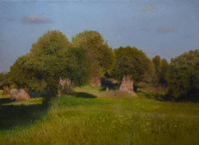 Painting for sale online - Ancient olive trees