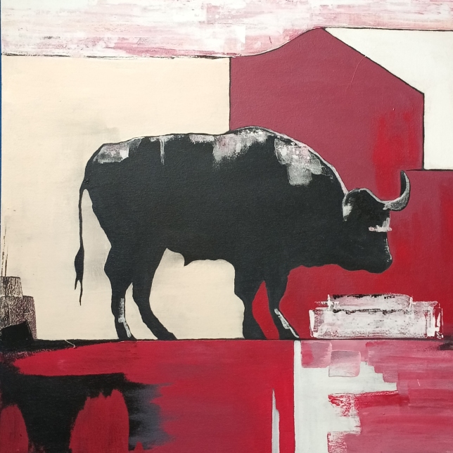 Painting for sale online - The Red