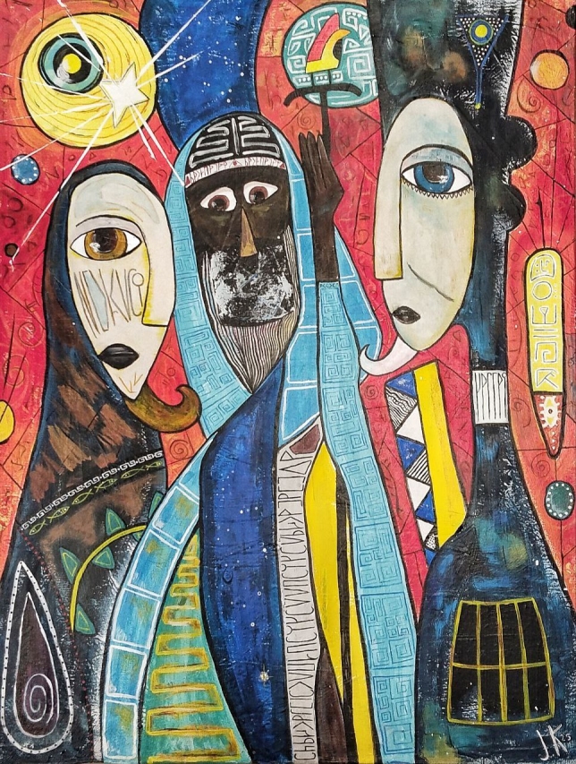 Painting for sale online - The Magi