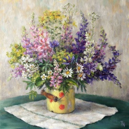 Painting for sale online - Bouquet from a walk