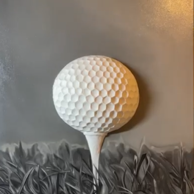 Painting for sale online - Golf is a Modern game