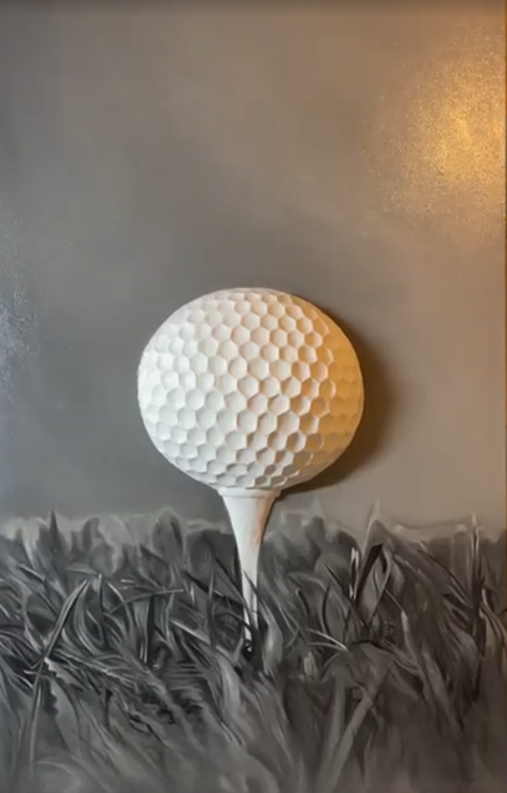 Painting for sale online - Golf is a Modern game