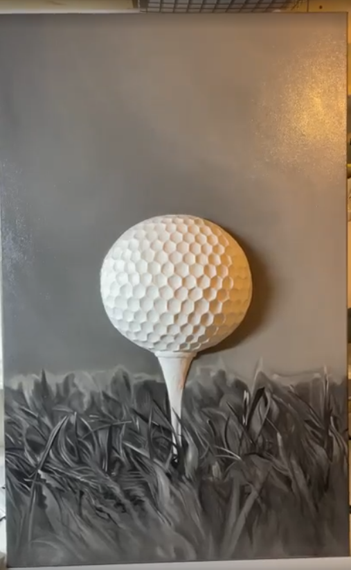 Painting for sale online - Golf is a Modern game