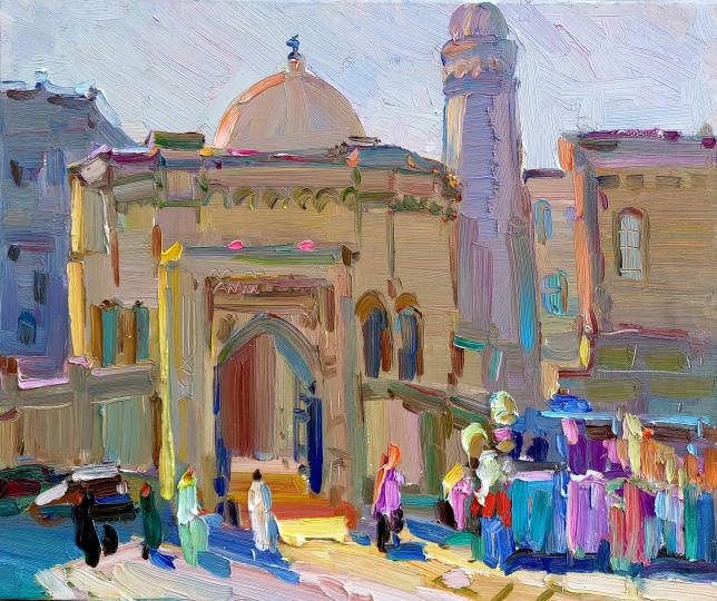 Painting for sale online - Баку Старый город / Baku the old town