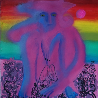 Painting for sale online - Gaze into self