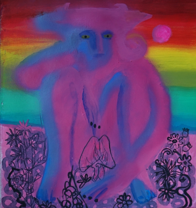 Painting for sale online - Gaze into self