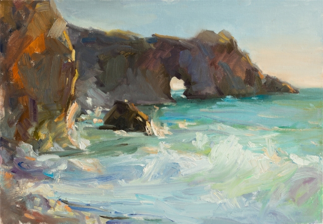 Painting for sale online - Orange Sunset