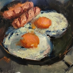 Painting for sale online - Breakfast