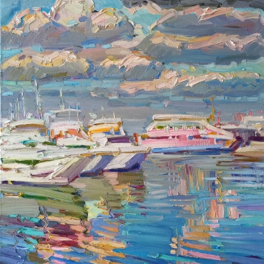 Painting for sale online - Before the storm