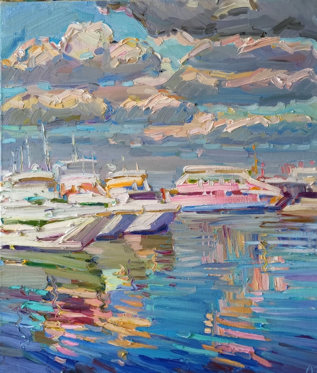 Painting for sale online - Перед грозой  Before the storm
