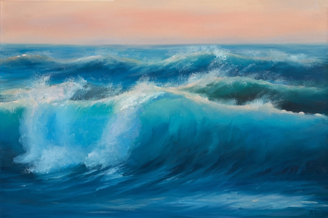 Painting for sale online - Ocean music