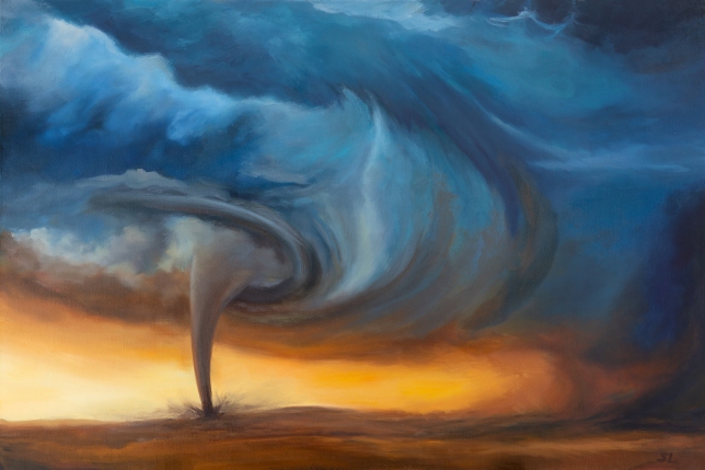 Painting for sale online - Tornado
