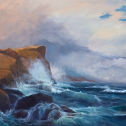Painting for sale online - On the edge