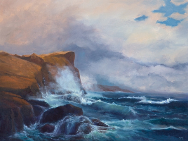 Painting for sale online - On the edge