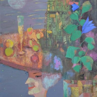 Painting for sale online - White night