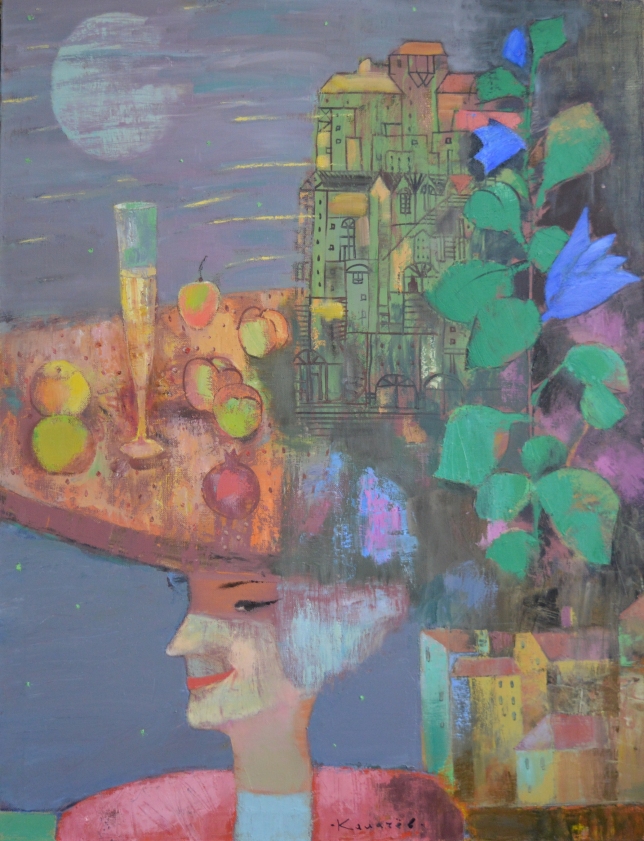 Painting for sale online - White night