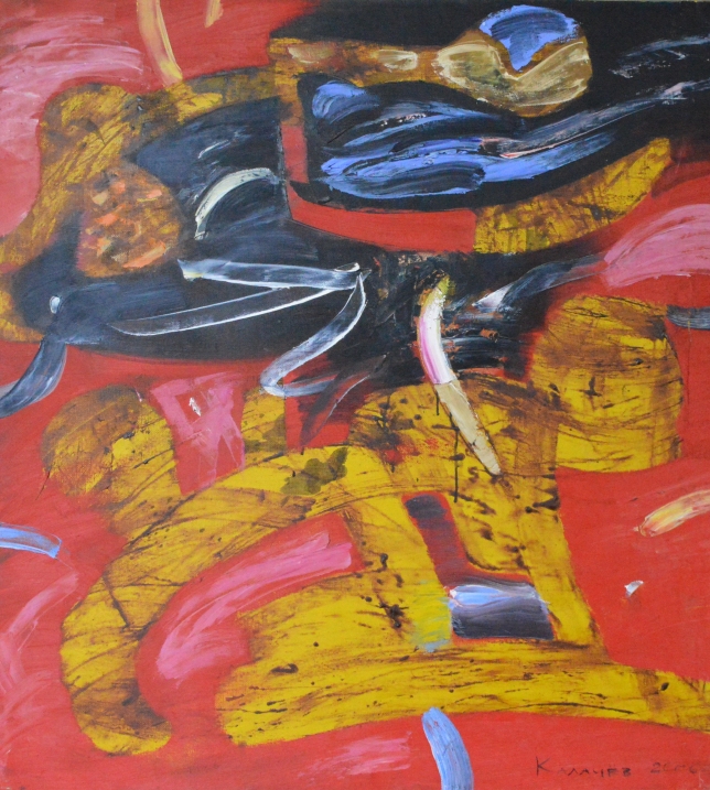 Painting for sale online - On red
