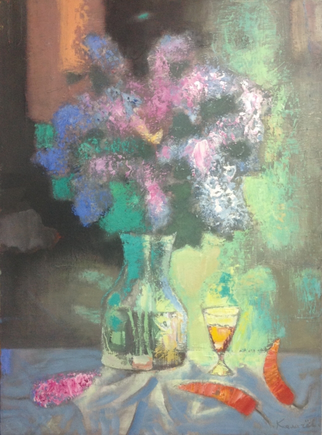 Painting for sale online - Still life with peppers