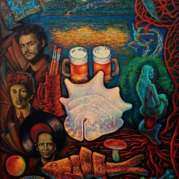 Painting for sale online - Zhiguli Mythologies