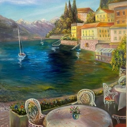 Painting for sale online - Picturesque Italy